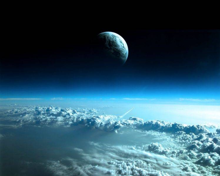 planet, Clouds HD Wallpaper Desktop Background