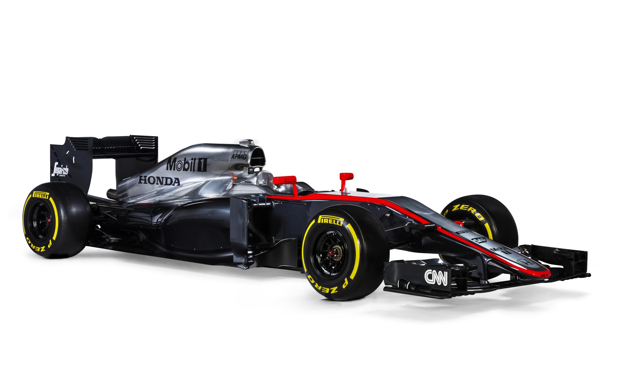 McLaren F1, Car, Formula 1, Simple Background Wallpaper