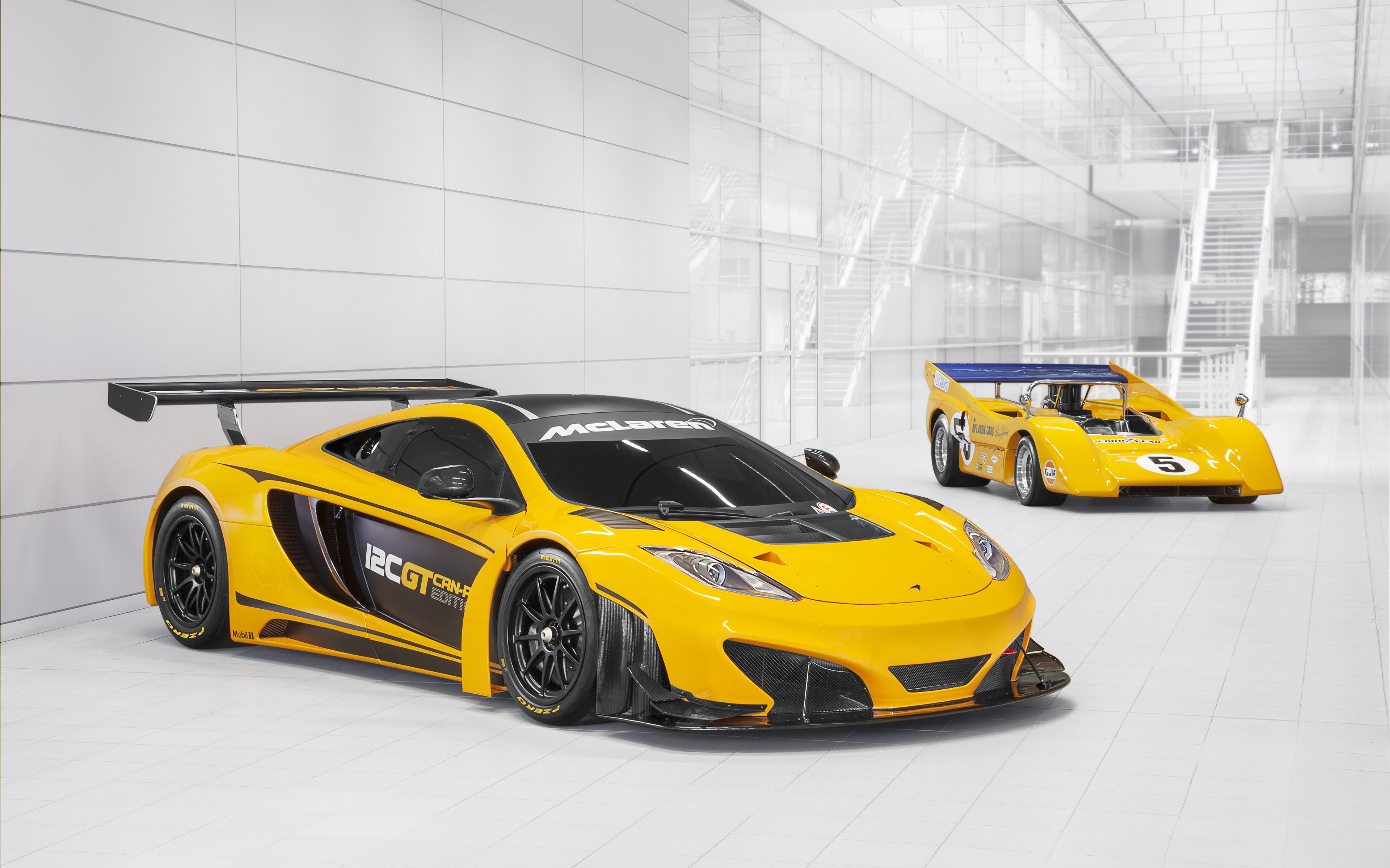 McLaren MP4 12C, McLaren M1B, Car Wallpaper