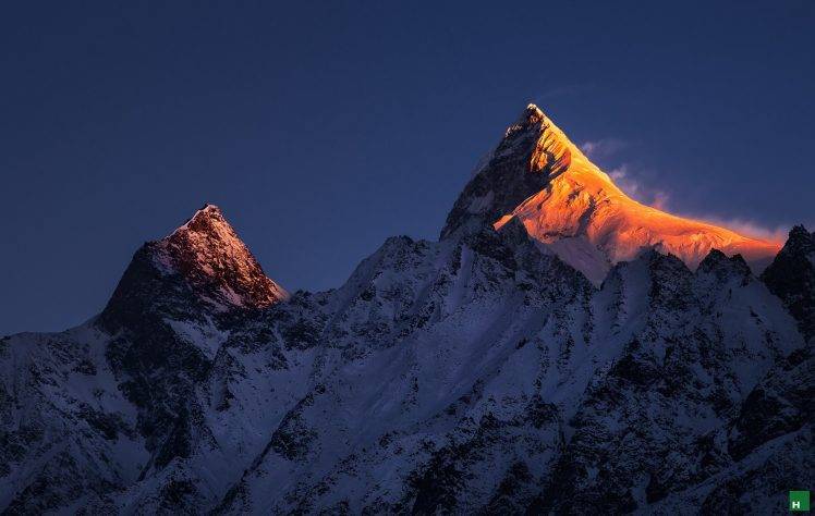 photography, Nature, Landscape, Mountain, Snow HD Wallpaper Desktop Background