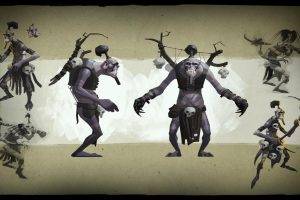 Defense Of The Ancient, Dota, Dota 2, Valve, Valve Corporation, Heroes, Video Games, Witch Doctor, Painting