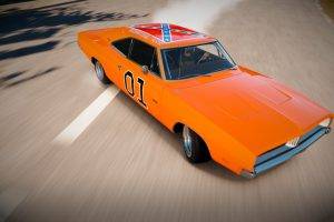 Forza Horizon 2, Forza Horizon, Forza Motorsport, Charger RT, Dodge Charger R T, General Lee, Drift, Orange Cars