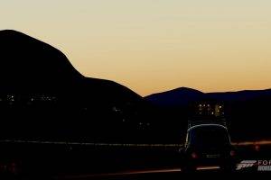 sunset, Volkswagen Beetle, Volkswagen, Forza Horizon, Forza, Forza Horizon 2, Forza Motorsport, Night