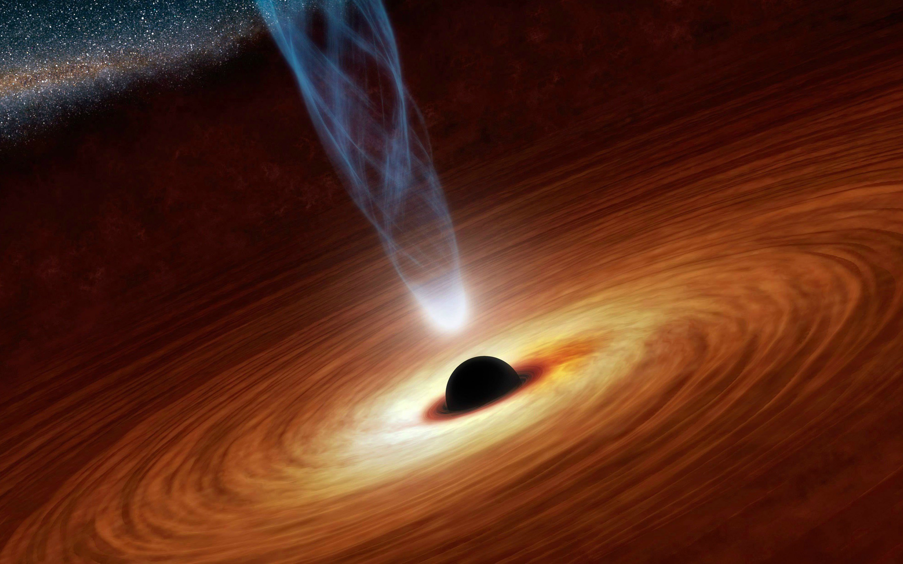 artwork, Black Holes, Space, Universe Wallpaper