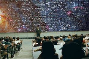 Blackboard, Space, Universities, Universe, Science, A Serious Man, Chalkboard, Nebula, Mathematics, Physics, Students