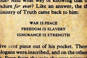 1984, George Orwell, Books, Quote