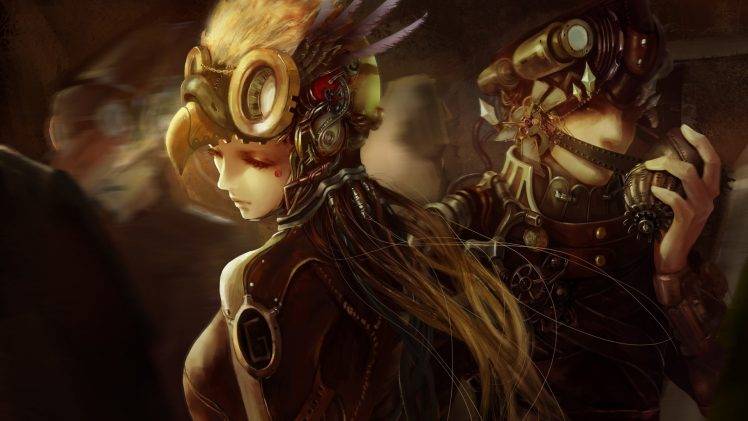 artwork, Fantasy Art, Concept Art, Women, Steampunk, Soldier HD Wallpaper Desktop Background
