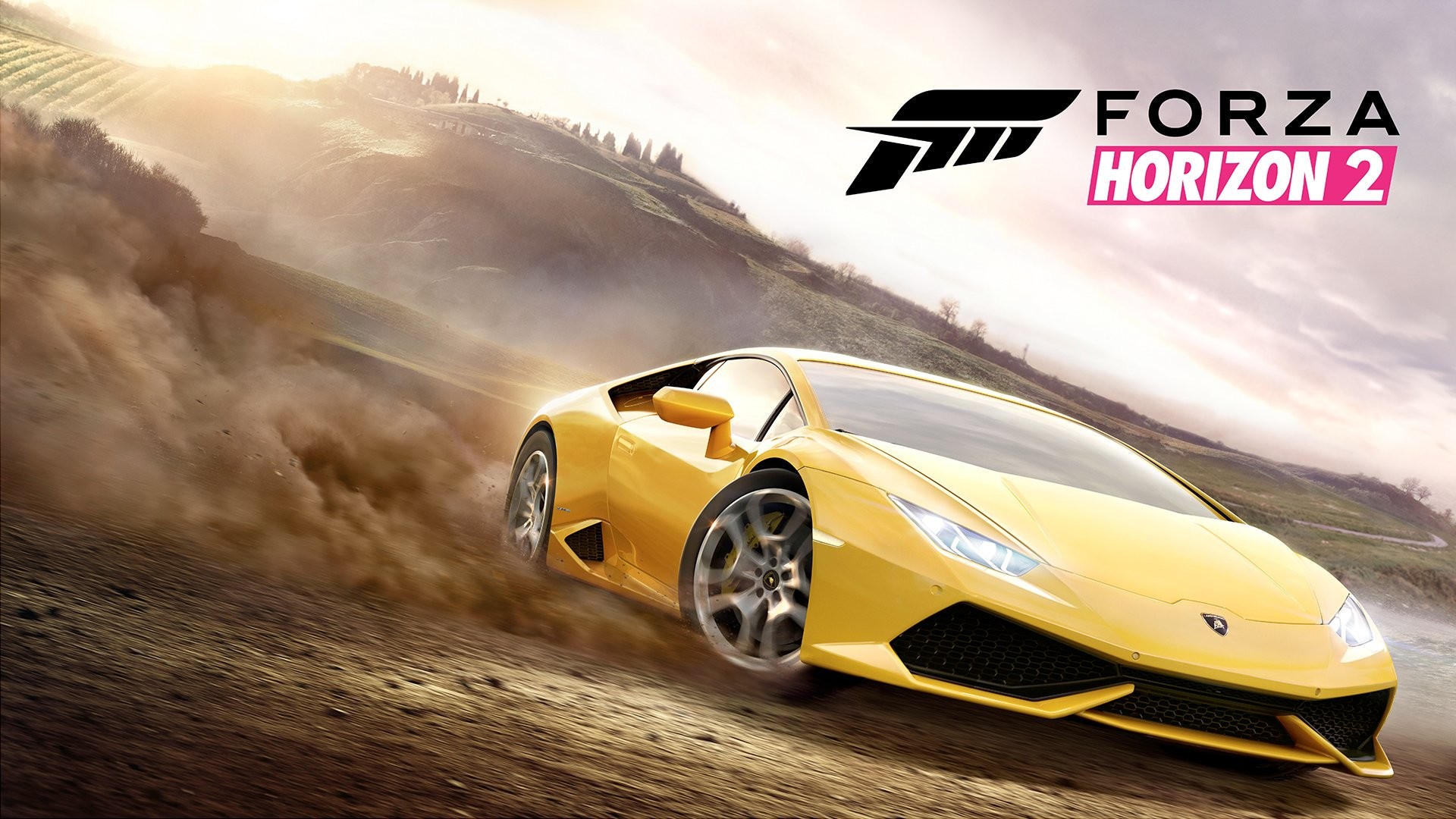 Forza Horizon 2, Video Games, Lamborghini Huracan, Yellow Cars Wallpaper