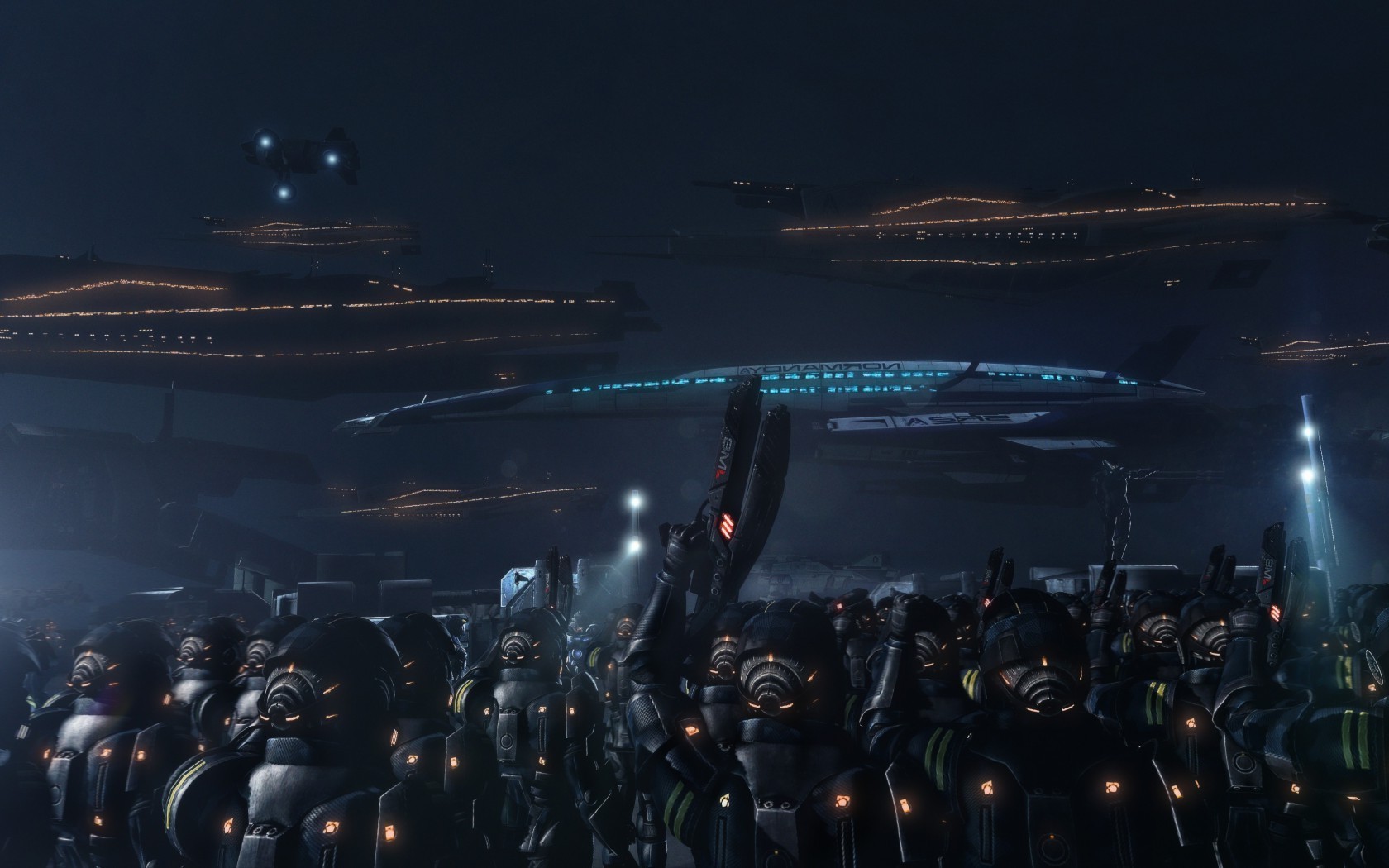 Mass Effect, Normandy SR 2, Mass Effect 3 Wallpaper