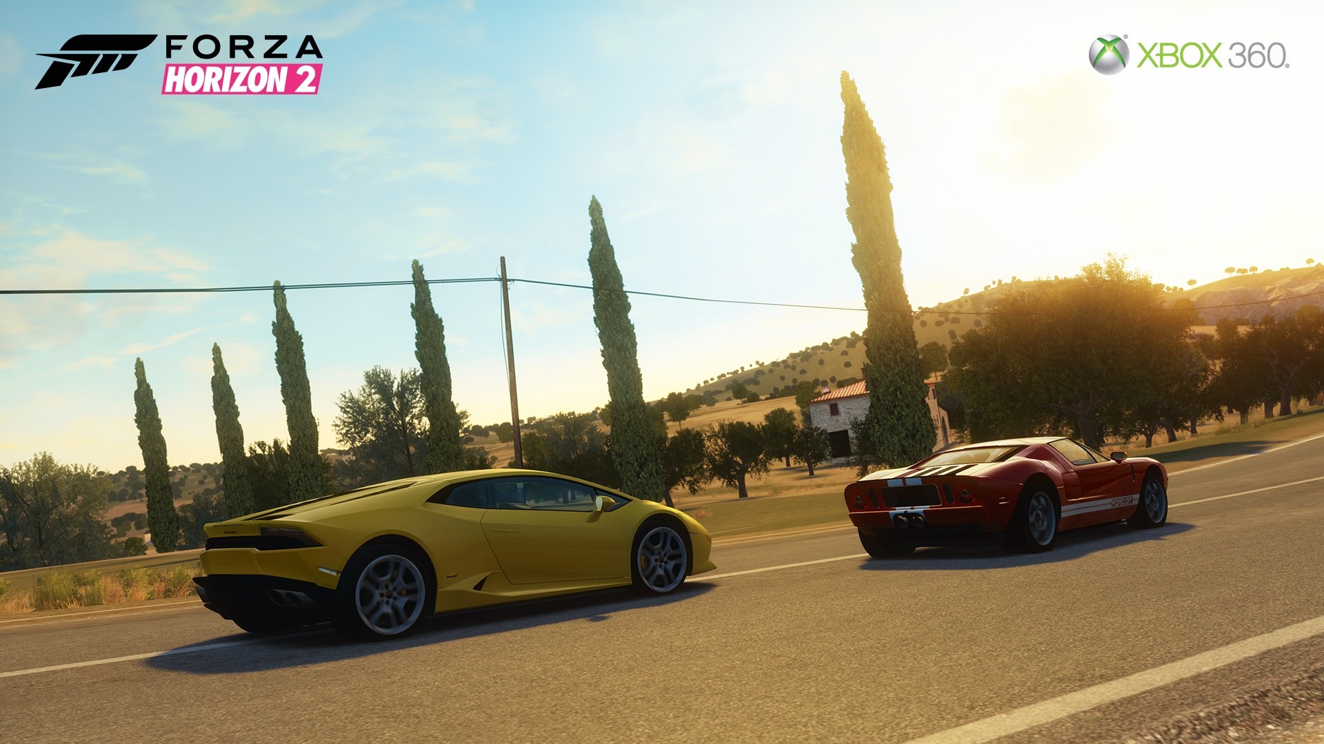 Forza Horizon 2, Lamborghini Huracan, Ford GT, Video Games, Xbox 360 Wallpaper