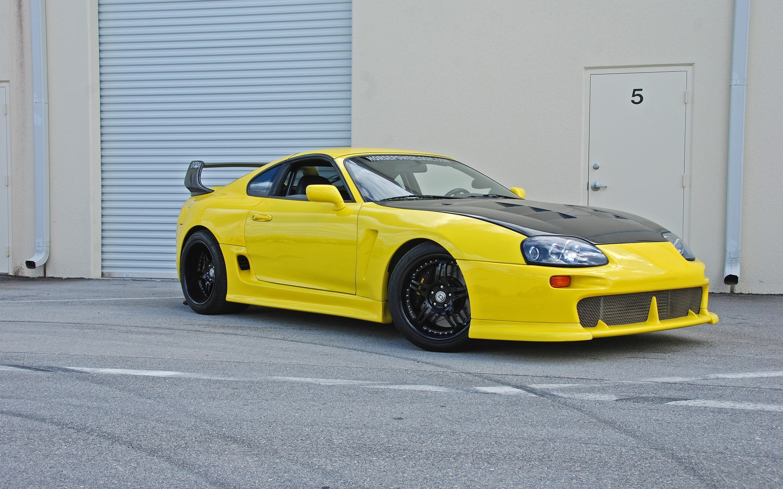 car, Yellow Cars, Toyota Supra, Tuning Wallpaper