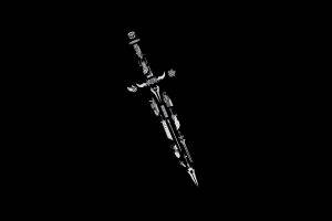 weapon, Fantasy Weapons, Minimalism, Video Games