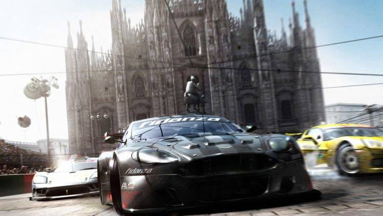 Aston Martin, Car, Video Games, Race Driver: GRID HD Wallpaper Desktop Background