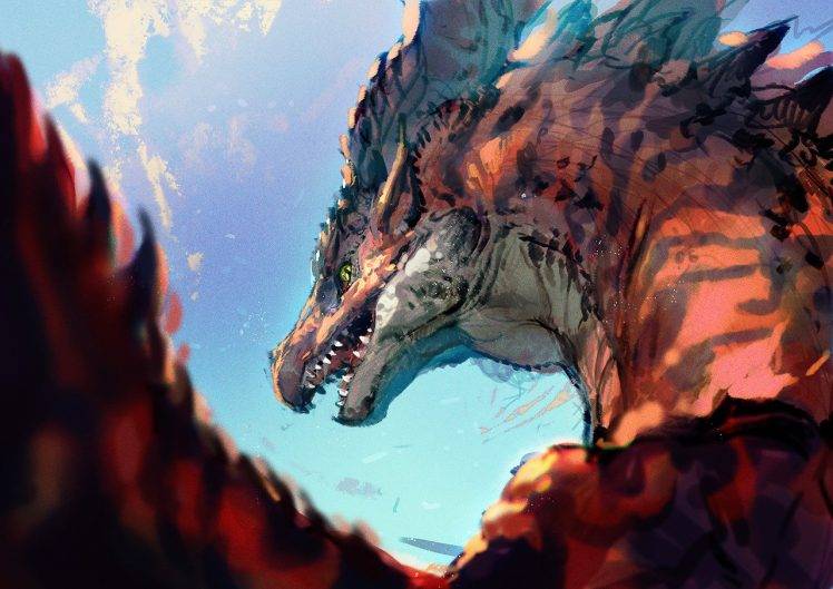 dragon, Fantasy Art HD Wallpaper Desktop Background