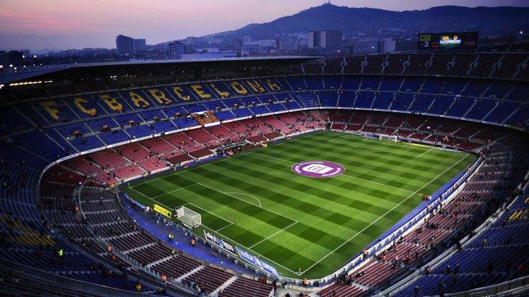 Barcelona, Soccer Clubs, FC Barcelona, Stadium, Camp Nou HD Wallpaper Desktop Background