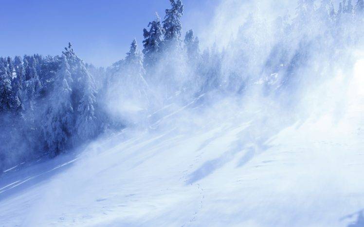 snow, Landscape, Winter HD Wallpaper Desktop Background