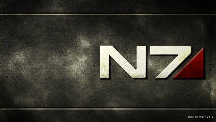 N7, Mass Effect HD Wallpaper Desktop Background