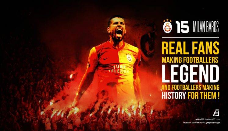 Milan Baros, Soccer, Galatasaray S.K. HD Wallpaper Desktop Background