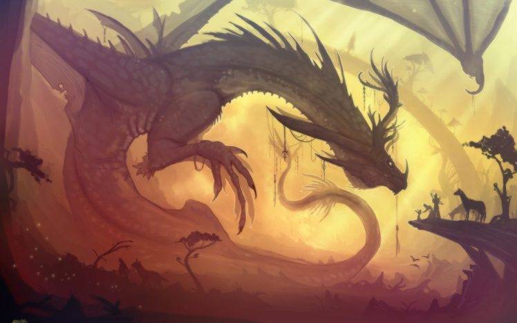 dragon, Fantasy Art, Medieval HD Wallpaper Desktop Background