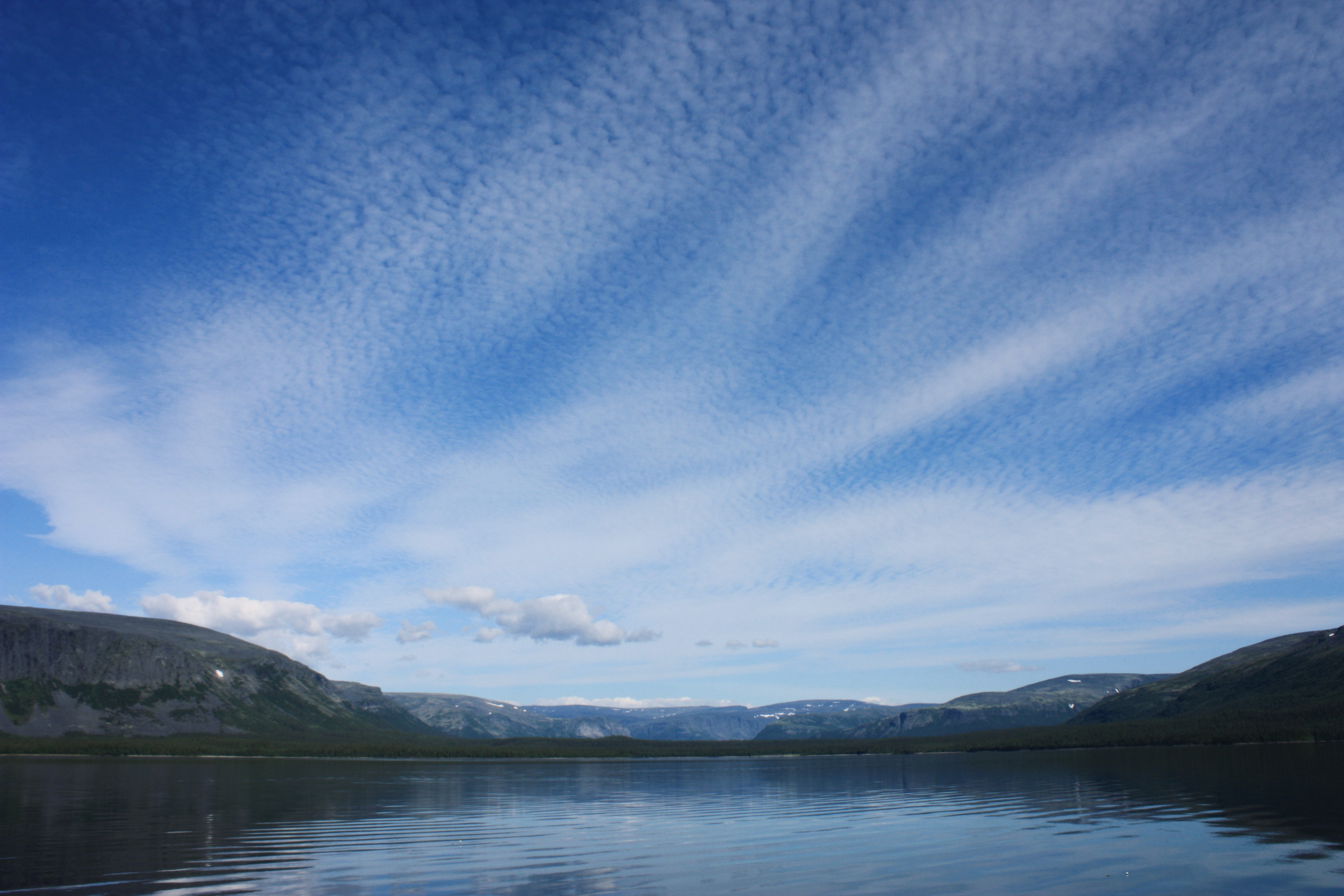 landscape, Karelia, Water, Sky, Hill Wallpaper