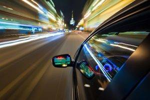 car, Motion Blur, Road, Light Trails, Long Exposure, Speedometer, Pursuit