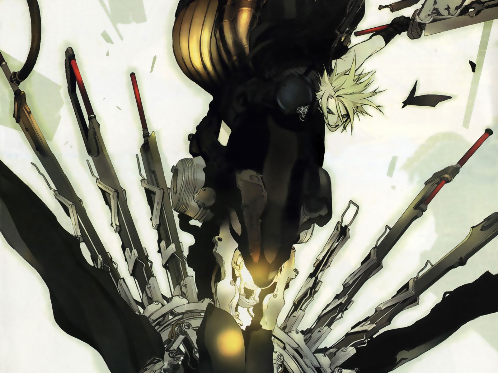 anime, Cloud Strife, Final Fantasy VII Wallpaper