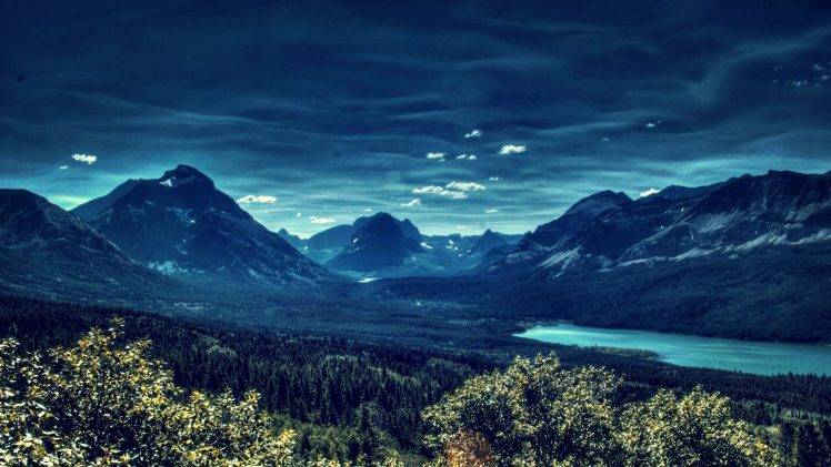forest, Mountain, Lake HD Wallpaper Desktop Background