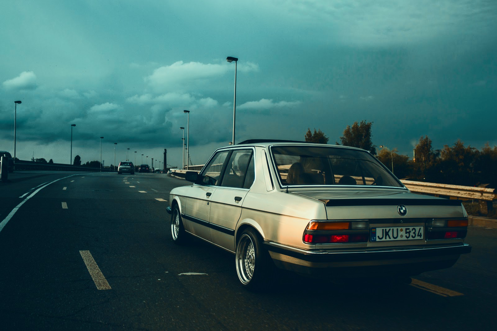 old Car, Car, Sports Car, Sports, Evening, Morning, BMW, Rain, Sun, E28 Wallpaper
