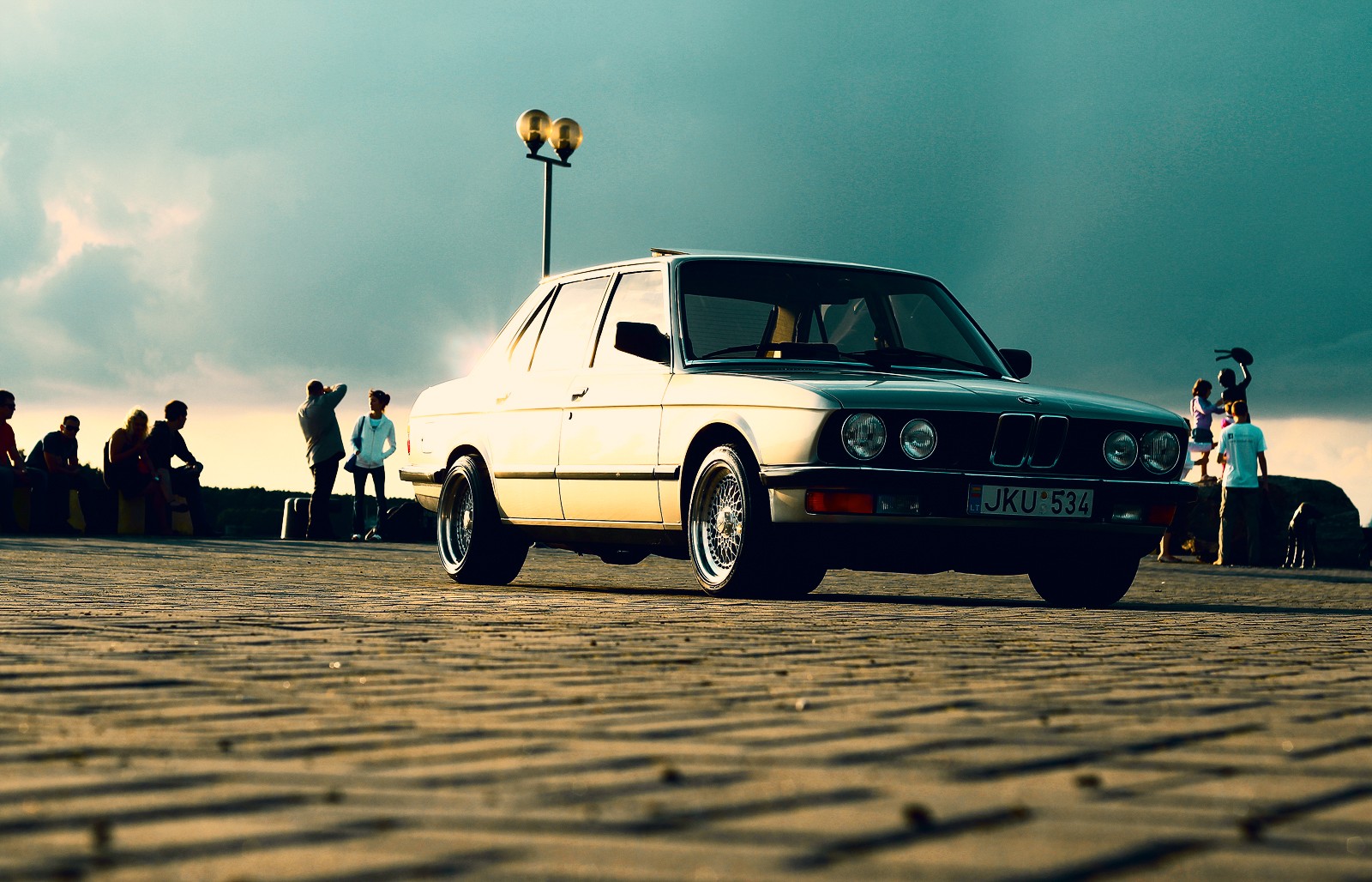 old Car, Car, Sports Car, Sports, Evening, Morning, BMW, Rain, Sun, E28 Wallpaper
