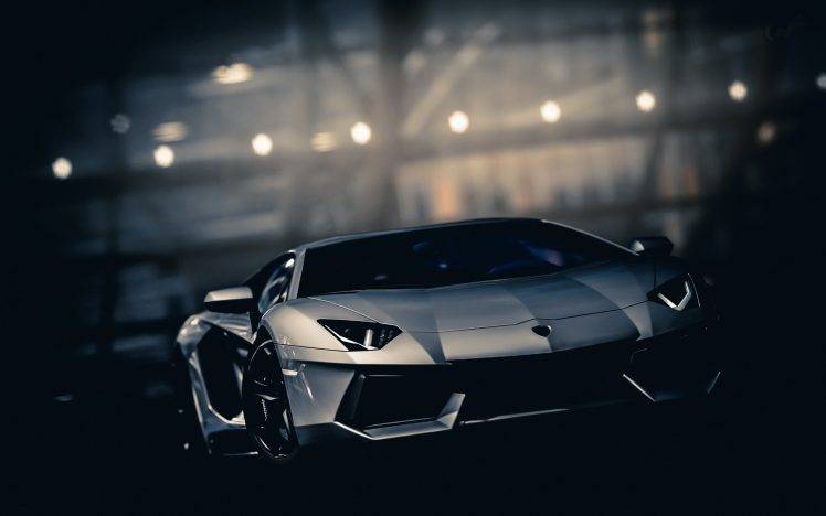 Lamborghini Aventador, Hypercar, Mid engine, Italian Cars HD Wallpaper Desktop Background