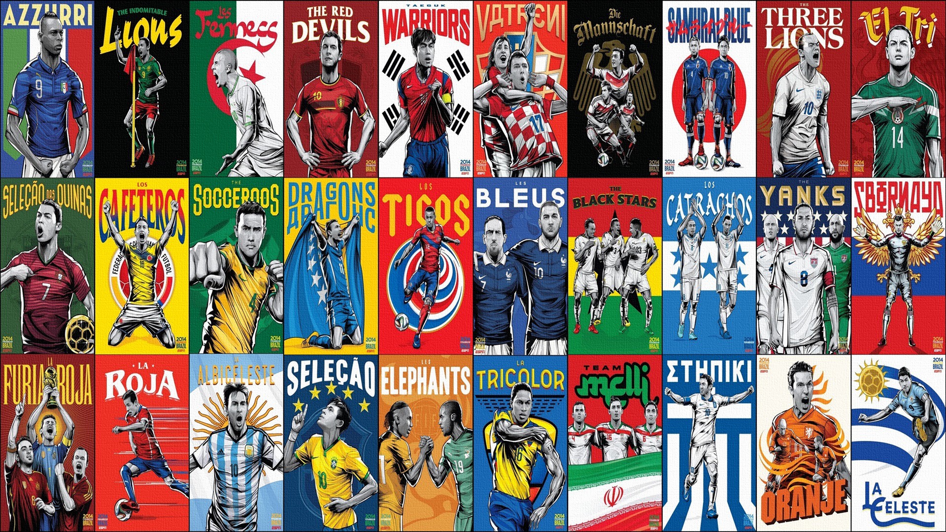 soccer, Players, Nations, FIFA World Cup Wallpaper