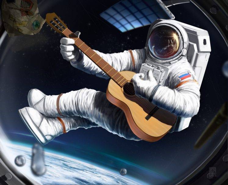 astronaut, Humor HD Wallpaper Desktop Background