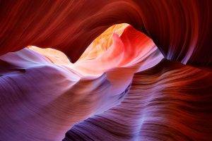 Antelope Canyon, Rock Formation, Sunlight, Nature