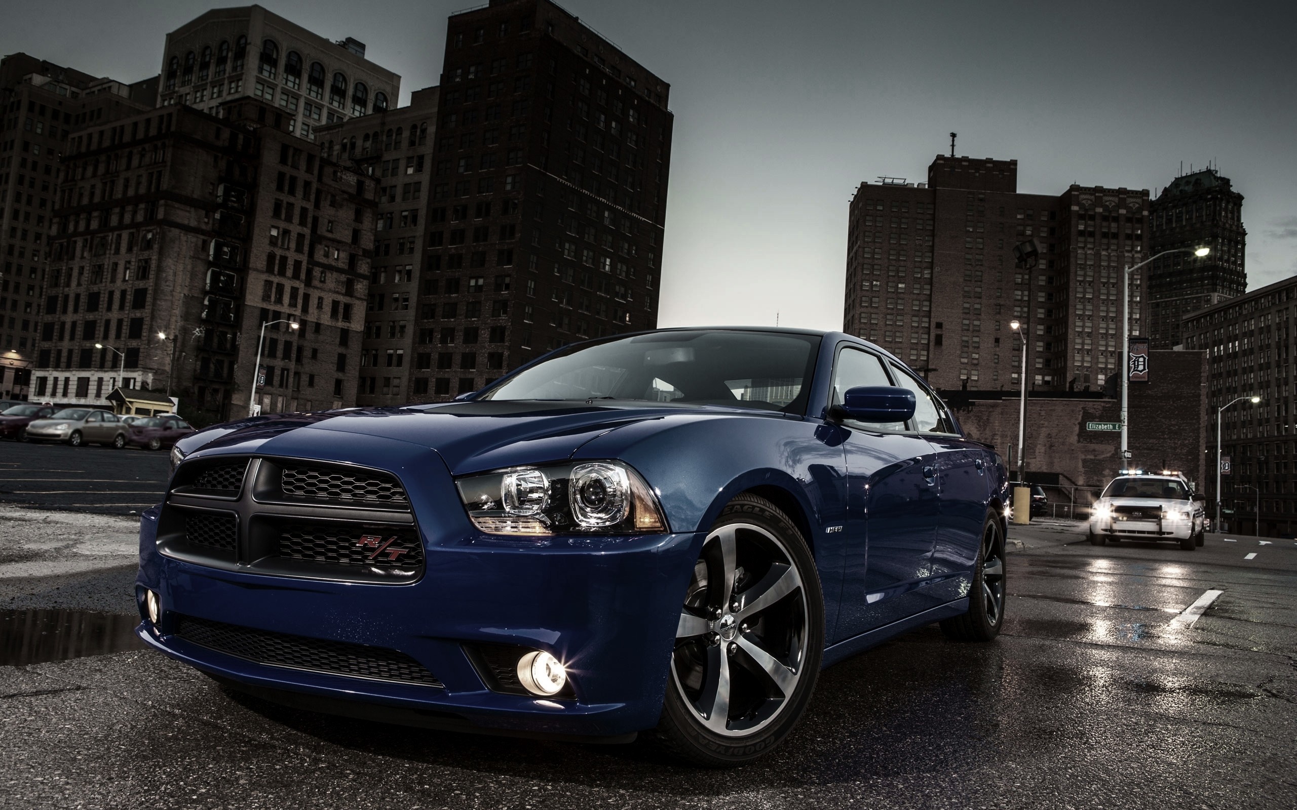 car, Dodge Charger, Blue Cars Wallpaper