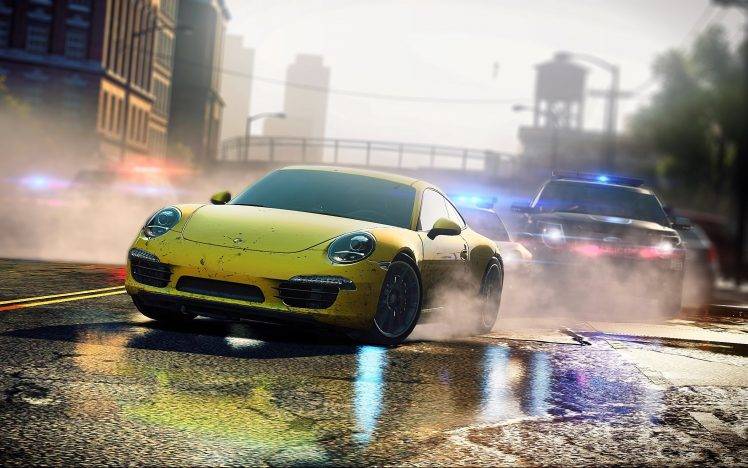 Need For Speed: Most Wanted (2012 Video Game), Porsche 911 Carrera S, Porsche, Video Games, Porsche 911 HD Wallpaper Desktop Background