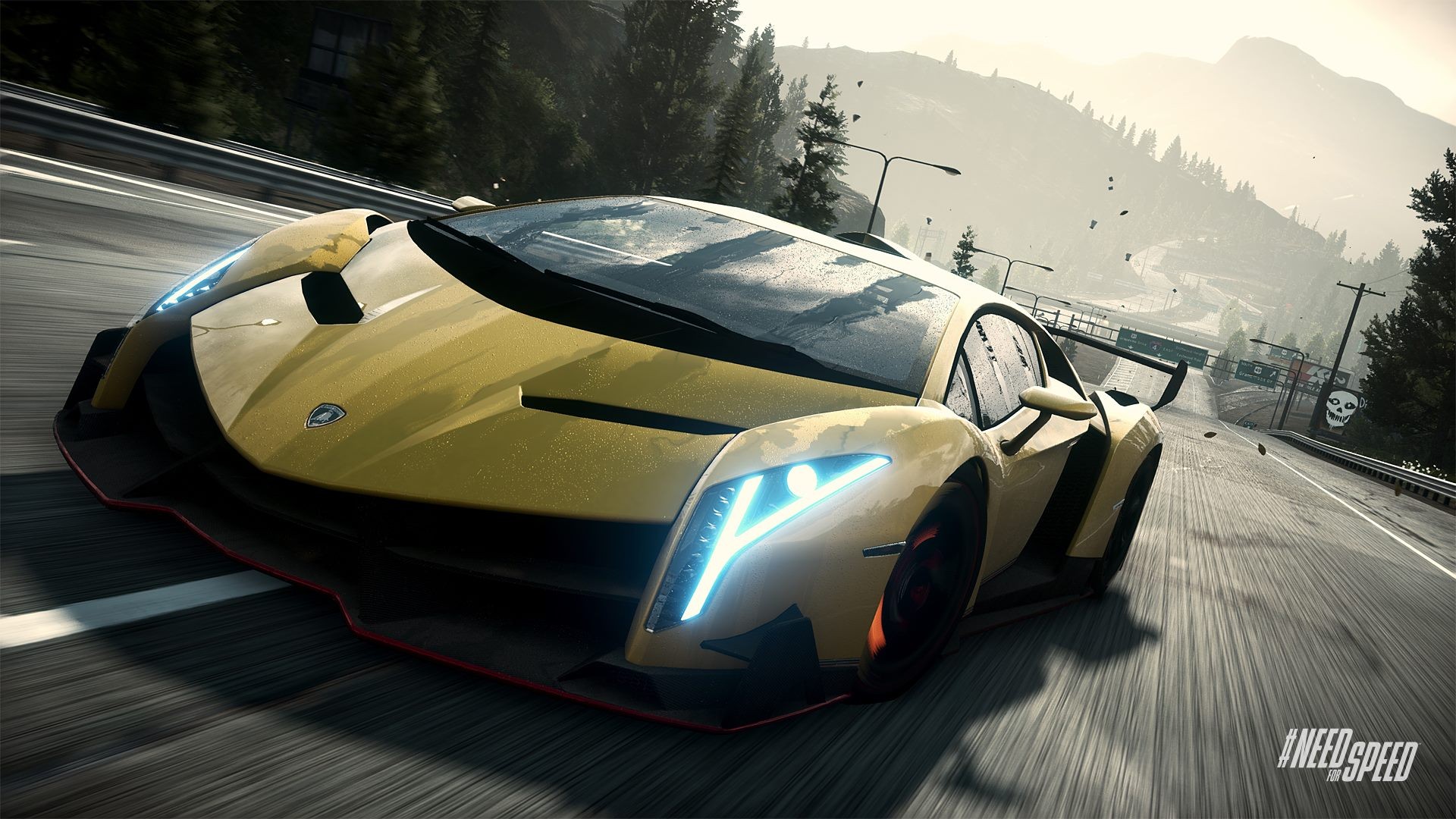 Lamborghini, Lamborghini Veneno, Need For Speed: Rivals, Video Games Wallpaper