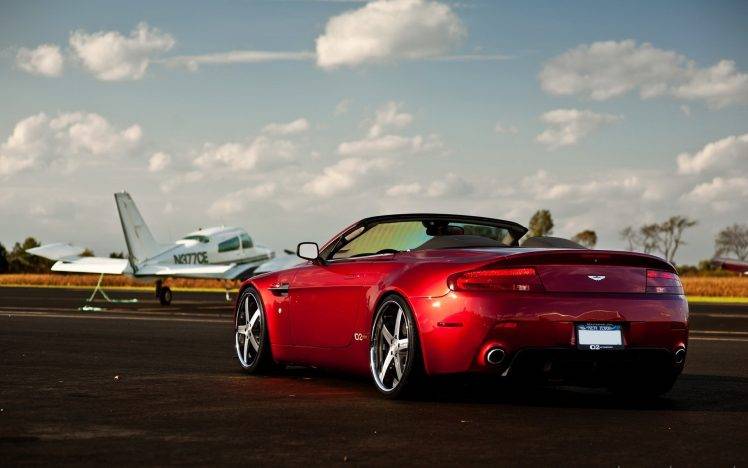 Aston Martin, Car, Red Cars HD Wallpaper Desktop Background