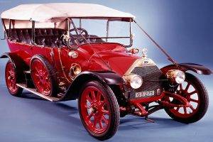 FIAT, Car, Vintage, Red Cars
