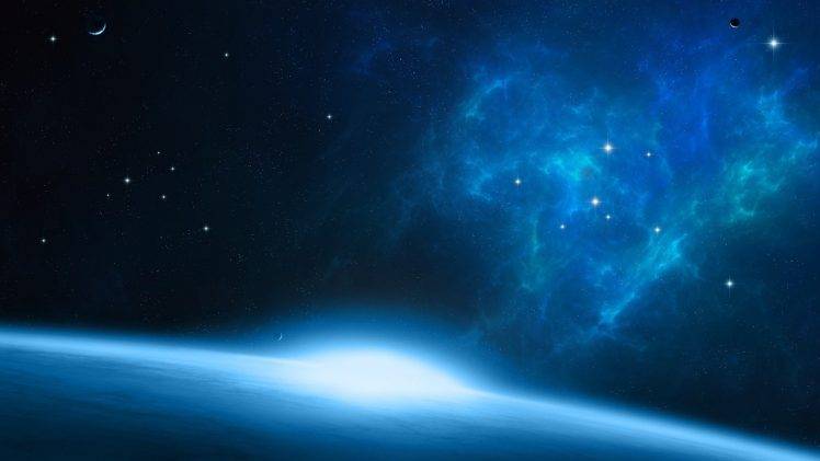 space, Space Art, Glowing, Stars Wallpapers HD / Desktop and Mobile
