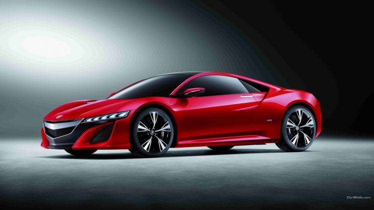 acura, Acura NSX, Car, Red Cars HD Wallpaper Desktop Background
