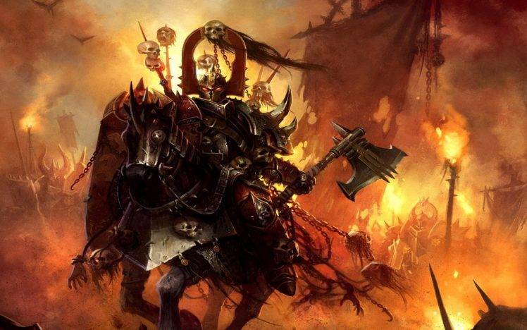 Warhammer, Fantasy Art HD Wallpaper Desktop Background
