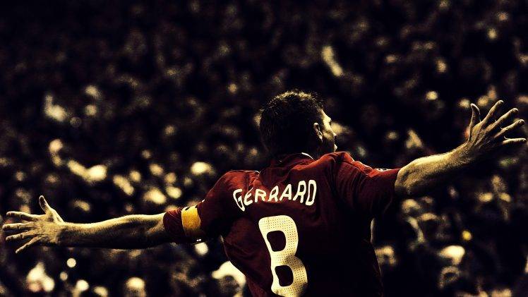 Steven Gerrard, Soccer, Men, Liverpool FC HD Wallpaper Desktop Background