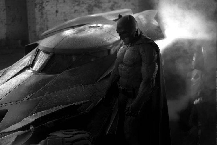 Batman, Batman V Superman: Dawn Of Justice, Batmobile, Ben Affleck, DC Comics HD Wallpaper Desktop Background