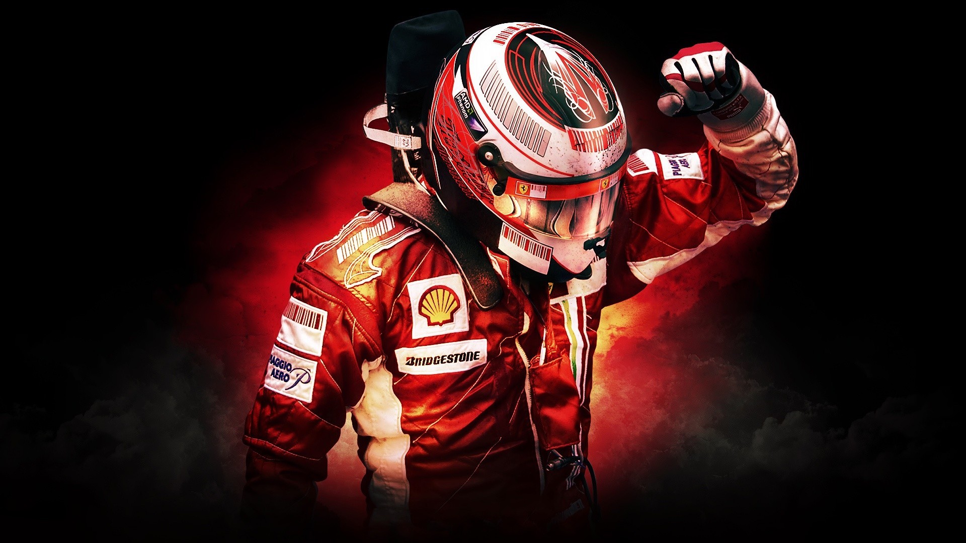 Formula 1, Scuderia Ferrari, Kimi Raikkonen, Sports Wallpaper