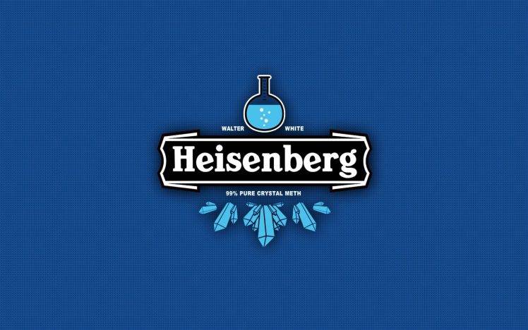 blue, Heisenberg, Typography, Blue Background, Breaking Bad HD Wallpaper Desktop Background