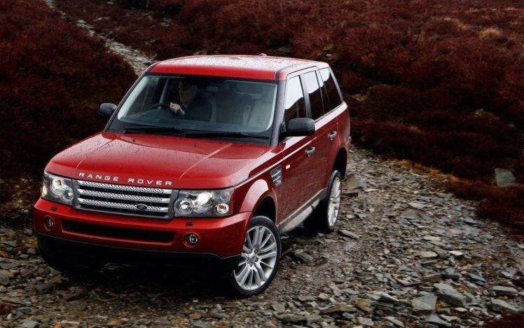 Range Rover, Car, Red Cars HD Wallpaper Desktop Background