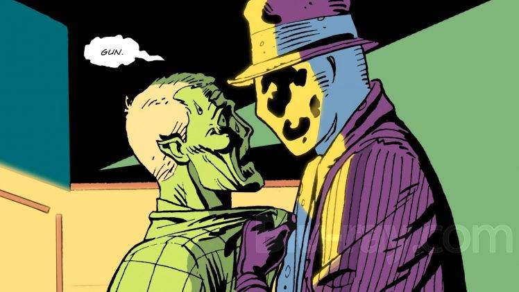 comics, Watchmen, Rorschach, Graphic Novels HD Wallpaper Desktop Background
