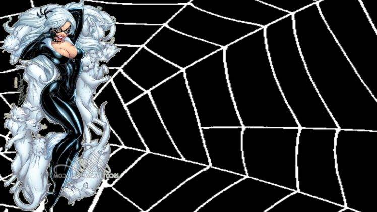 comics, Spider Man, Black Cat (character), Felicia Hardy HD Wallpaper Desktop Background