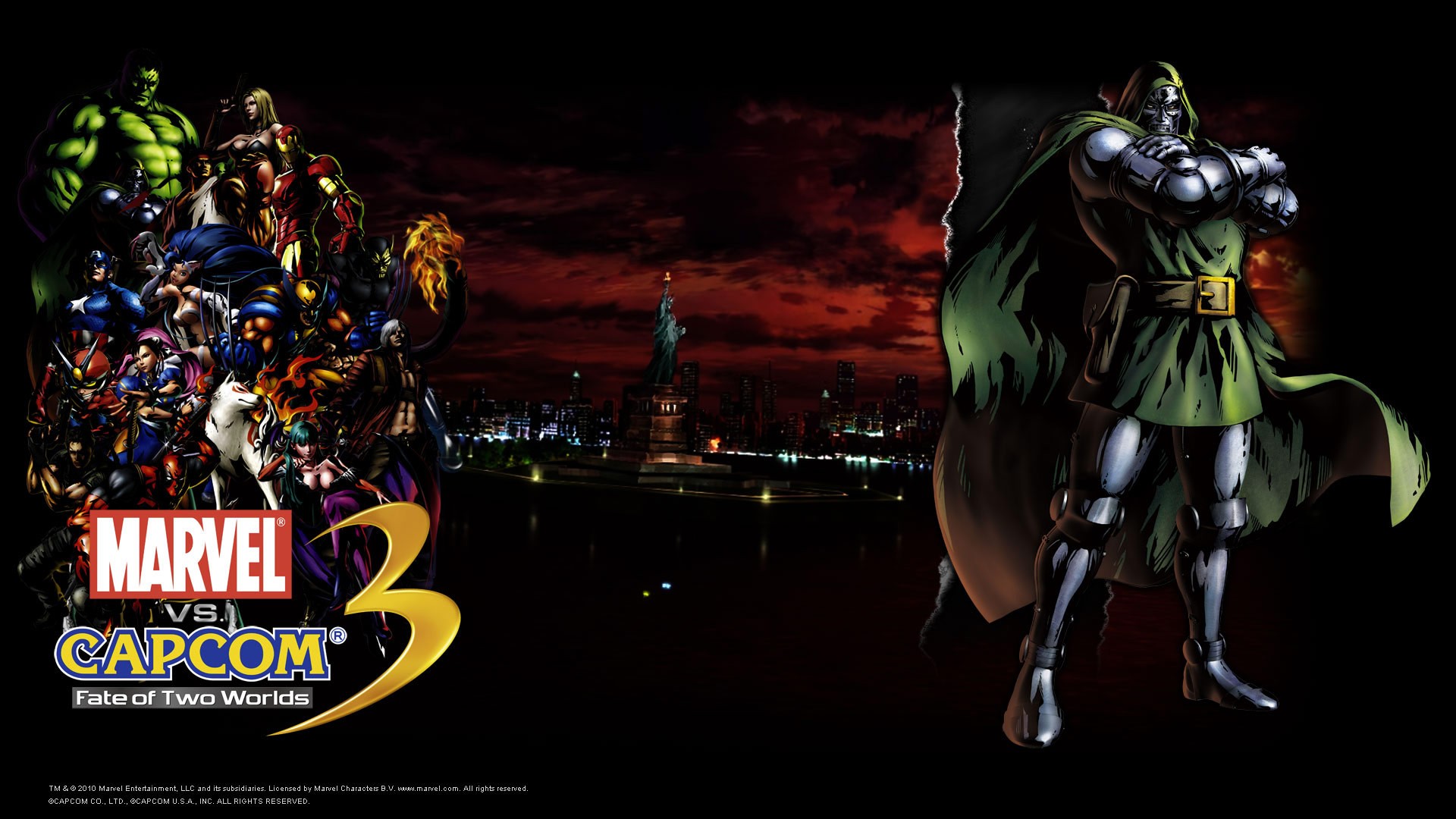 comics, Marvel Vs. Capcom 3, Dr. Doom Wallpapers HD / Desktop and Mobile  Backgrounds