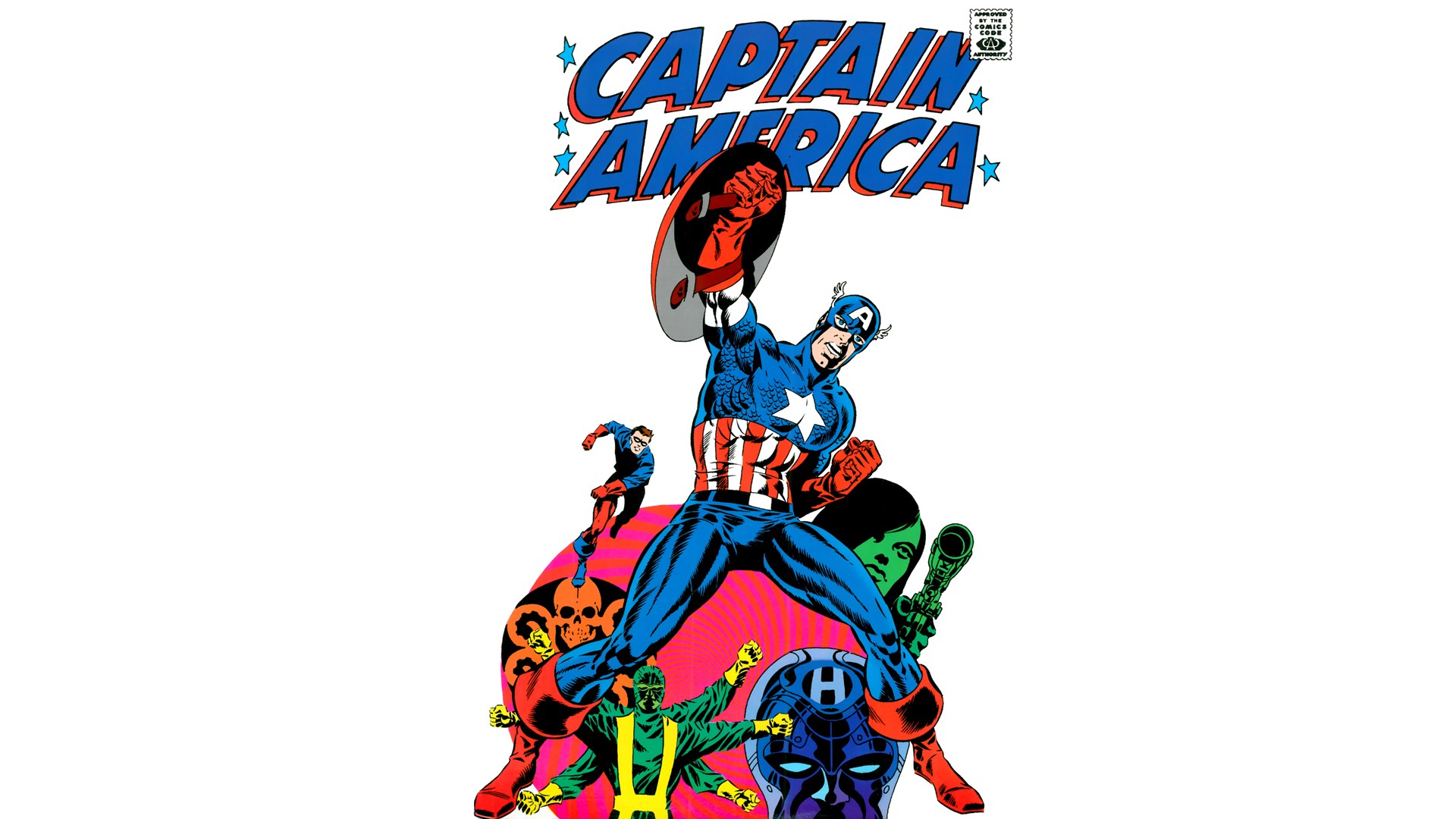 comics, Captain America Wallpaper